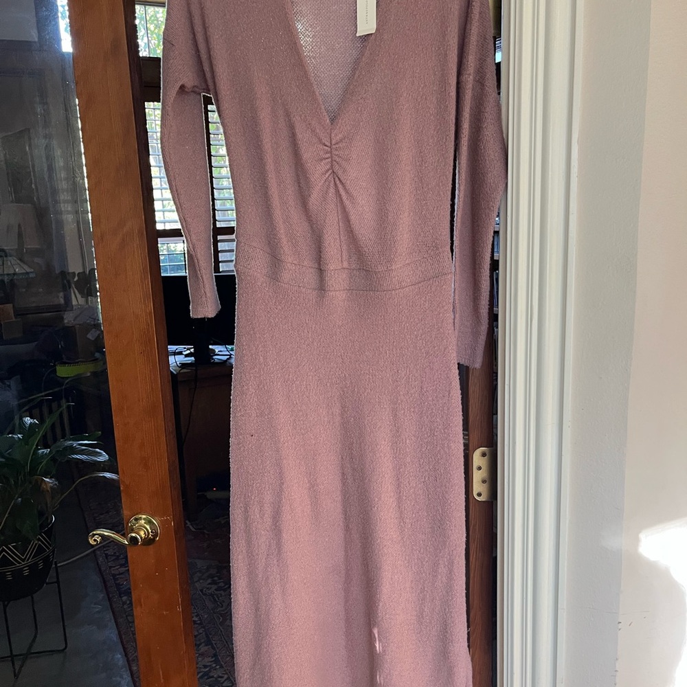 Chic sweater dress